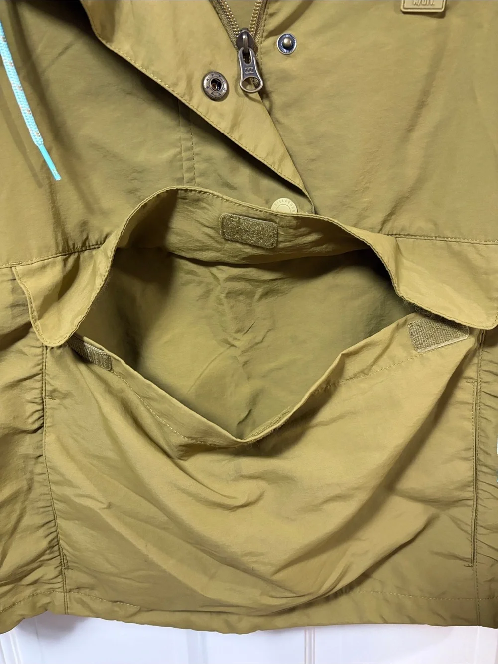 Billabong Olive Green Hooded Pullover